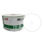 JVC CDR Professional Grade 52X  White Inkjet Wide Printable (Spindle of 50 pcs) - Image 1