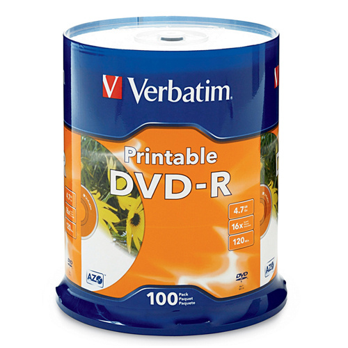 Verbatim  DVD-R / 16X / 100 CAKE / AZO DVD-R16X 100 95153