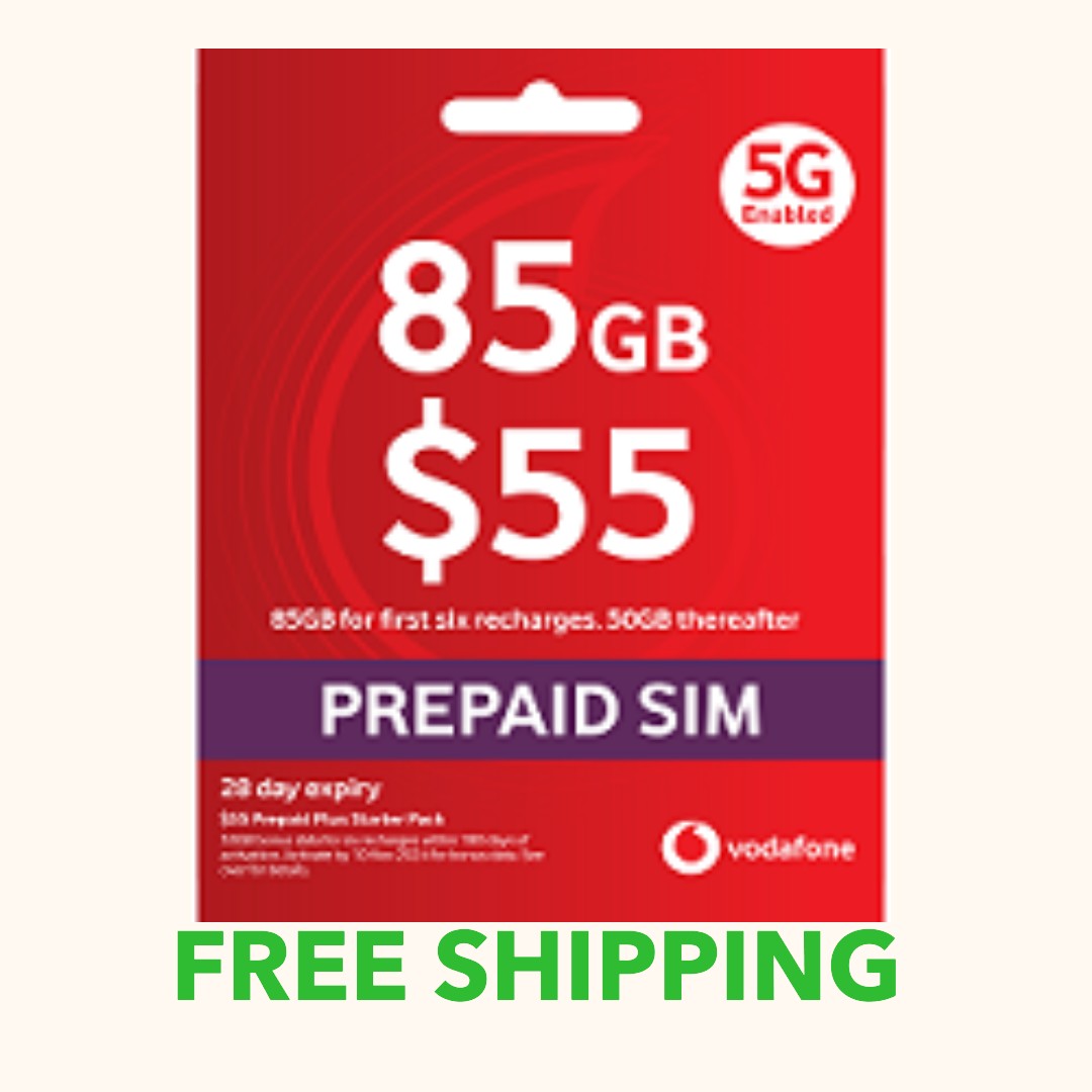 Vodafone 55 Prepaid Triple Sim Kit M&L Computers Technology
