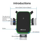 iQuick RX3 15W Wireless Charging Induction Holder - Image 12