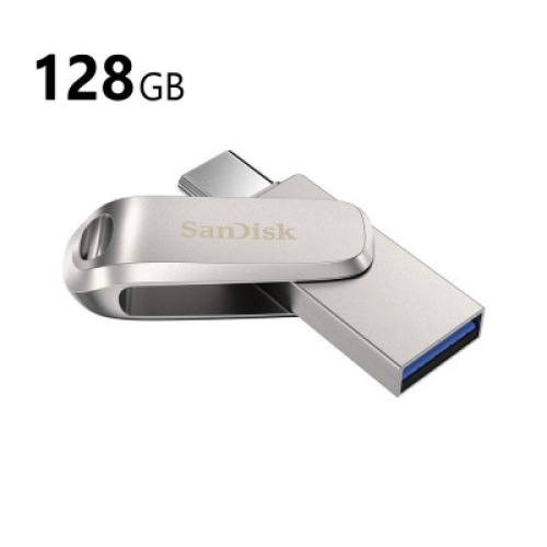 SanDisk 128GB Ultra Dual Luxe Flash Drive
