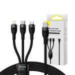 Baseus Flash Series 2 Charging Type-C to M+L+C 100W - Image 1