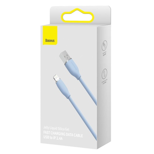 Baseus Jelly Liquid USB to iP 2.4A Charging Data Cable