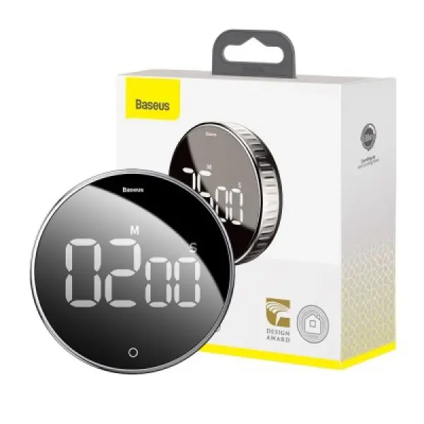 Baseus Heyo Rotation Countdown Timer Black