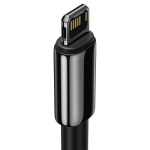 Baseus USB to iP 2.4A Tungsten Gold Charging Cable - Image 4