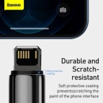 Baseus USB to iP 2.4A Tungsten Gold Charging Cable - Image 8