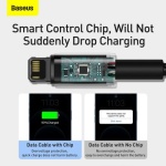 Baseus USB to iP 2.4A Tungsten Gold Charging Cable - Image 10