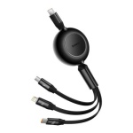 Baseus Bright Mirror 2 Cable Type-C to M+L+C 3.5A 1.1M - Image 3