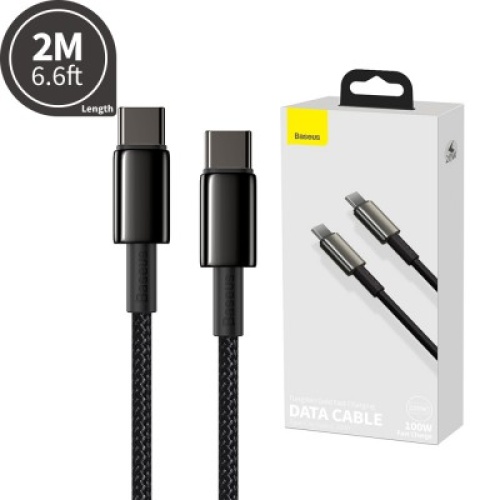 Baseus Tungsten Gold Cable Type-C to Type-C 100W