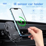 Hoco CA202 Auto-Scaling Air Vent Wireless Charger - Image 2