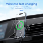 Hoco CA202 Auto-Scaling Air Vent Wireless Charger - Image 3