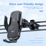 Hoco CA202 Auto-Scaling Air Vent Wireless Charger - Image 7