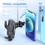 Hoco CA202 Auto-Scaling Air Vent Wireless Charger - Image 8
