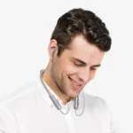 Hoco ES69 Black Platinum Neck Mounted Headset - Image 8