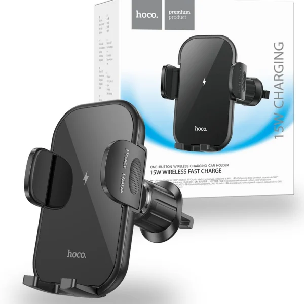 Hoco HW4 15W Air Vent Journey Wireless Charger