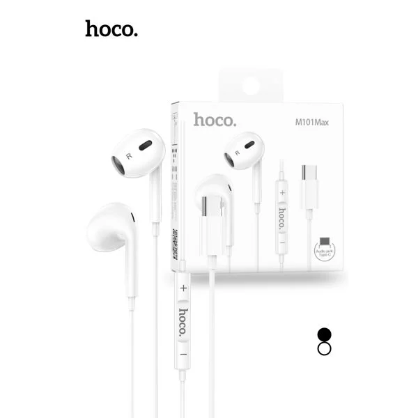 Hoco M101 MAX Crystal USB-C Handsfree White