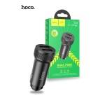 Hoco Z49 Dual USB-A Car Charger - Image 1