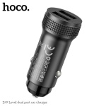 Hoco Z49 Dual USB-A Car Charger - Image 5