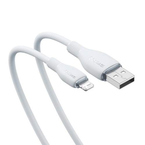 Baseus 1.2M Fast Charging Cable USB to iP 2.4A White