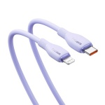 Baseus 1.2M Type-C To IP 20W Charging Cable Purple - Image 1