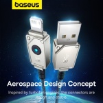 Baseus 1M USB to iP Unbreakable Fast Charging Cable - Image 11