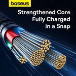 Baseus 1M USB to iP Unbreakable Fast Charging Cable - Image 12