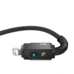 Baseus 1M USB to iP Unbreakable Fast Charging Cable - Image 2