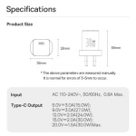 Baseus 30W GaN5 Mini Fast Charger 1C - Image 10