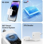 Baseus 30W GaN5 Mini Fast Charger 1C - Image 5