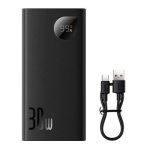Baseus Adaman2 10000mAh Power Bank 30W Black - Image 1
