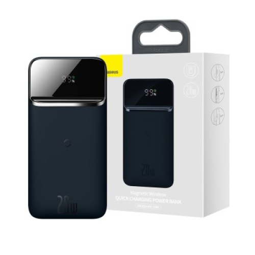 Baseus Magnetic Wireless Quick Charger 10000mAh 20W Black