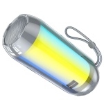 BOROFONE BR25 Luminous BT Speaker - Grey - Image 1