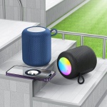 Hoco HC30 Oceano Bluetooth Speaker - Grey - Image 5