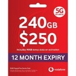 Vodafone $250 365 Days - $180 - Image 1