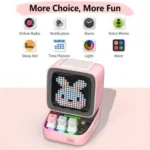 Divoom Ditoo-Pro Retro Pixel Art Pink - Image 2