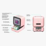 Divoom Ditoo-Pro Retro Pixel Art Pink - Image 11