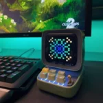 Divoom Ditoo-Pro Retro Pixel Art Pink - Image 6