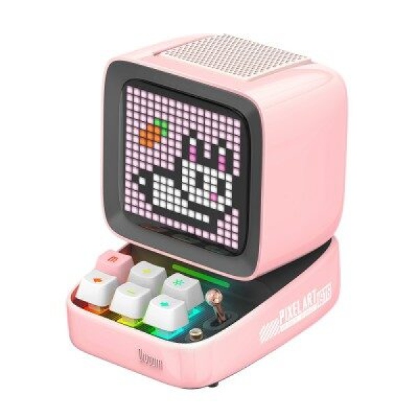 Divoom Ditoo-Pro Retro Pixel Art Pink