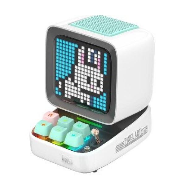 Divoom Ditoo-Pro Retro Pixel Art White