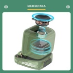 Divoom Ditoo-Mic Mini Karaoke Machine Pixel Art Green - Image 10