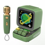 Divoom Ditoo-Mic Mini Karaoke Machine Pixel Art Green - Image 1