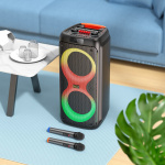 Hoco HA7 Leader Dual-Mic Outdoor BT Speaker - Image 6