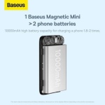 Baseus Magsafe Mini Air Fast Charge 10000mAh 20W Black - Image 9