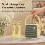 Divoom SongBird-HQ-SE Portable Bluetooth Speaker Yellow - Image 4