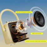 Divoom SongBird-HQ-SE Portable Bluetooth Speaker Yellow - Image 7