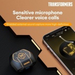Transformers TF-T06 Bluetooth Earphones - Silver - Image 4