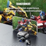 Transformers TF-T06 Bluetooth Earphones - Silver - Image 8