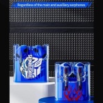 Transformers TF-T08 Bluetooth Headphones - White - Image 7