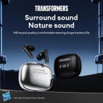 Transformers TF-T27 ANC Earbuds - Silver - Image 2