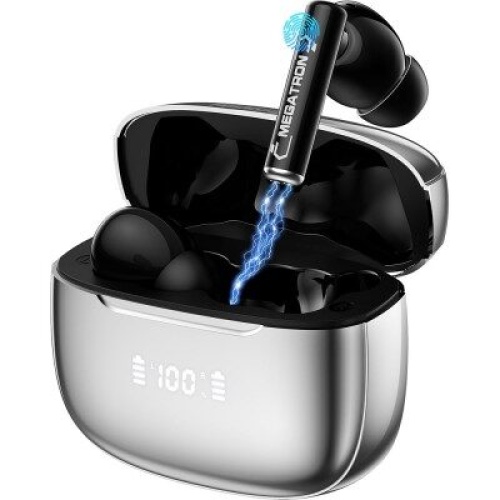 Transformers TF-T27 ANC Earbuds - Silver